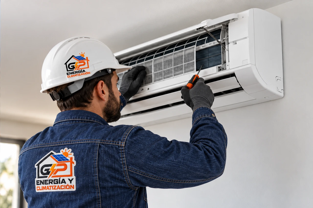 Técnico de climatización, imagen ilustrativa